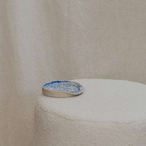 NKP Spoon Rest - Blue Speckle