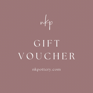 NK Pottery Gift Voucher