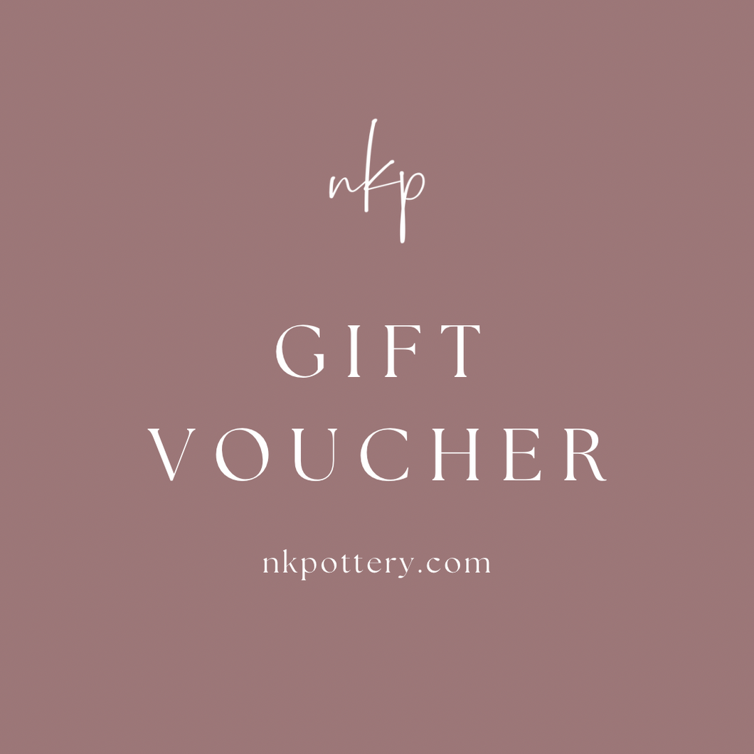 NK Pottery Gift Voucher