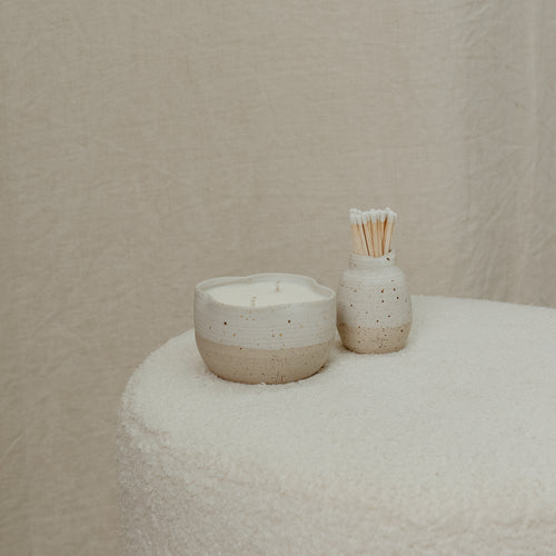 Candle Duo - White Rose & Pear